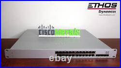 Cisco Meraki MS250-24P 24-Port PoE Ethernet Switch UNCLAIMED