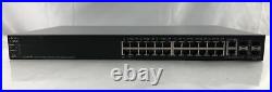 Cisco SG500-28P 28-Port Gigabit PoE Stackable Managed Switch