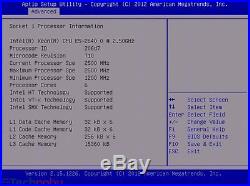 Cisco UCS-C240-M3S v02 Server 2x E5-2640 2.50 GHz 6 Core 64GB Dual PS No HDD