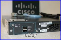 Cisco WS-C2960S-48FPS-L Catalyst 2960-S 48-Port PoE+ Network Switch & stack port