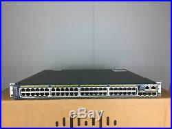 Cisco WS-C2960S-48LPS-L 48-Ports PoE+ Gigabit Switch 1 YEAR WARRANTY