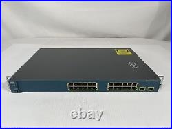 Cisco WS-C3560-24TS-S 24 Port Gigabit Network Switch