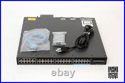 Cisco WS-C3650-12X48FD-S 48x 1G UPoE 12x 10Gb Uplink Ethernet 2x 10G Switch
