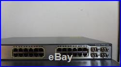Cisco WS-C3750G-24TS-S1U 24 Gigabit Port Layer 3 Switch