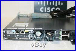 Cisco WS-C3750X-24P-S 24-Port PoE Gigabit 3750X Switch with AC-1 Year Warranty
