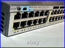Cisco WS-C3750X-48P 48-Port PoE+ Gigabit Switch 1x C3KX-PWR-1100WAC, no pwr cord