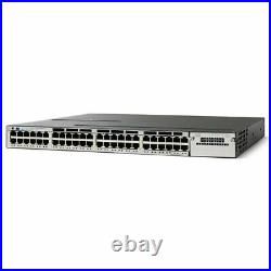 Cisco WS-C3750X-48PF-S 3750X Rackmount Network Catalyst Poe Switch