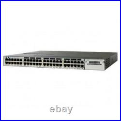 Cisco WS-C3750X-48U-S Catalyst 3750X 48 Port UPOE Ethernet Switch