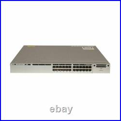 Cisco WS-C3850-24T-S Catalyst 24 Port Gigabit IP BASE Switch with 350W AC