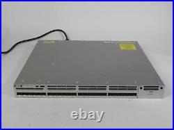 Cisco WS-C3850-24XS-E 24-Port 10G SFP+ Network Switch with 1x PSU