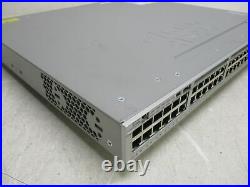 Cisco WS-C3850-48P-L 48 Ports Managed Network Switch Lan base Dual Power Supply