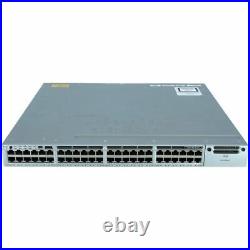Cisco WS-C3850-48P-S Catalyst 48 Port PoE+ IP BASE Switch with 715W AC
