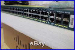 Cisco WS-C4948 WS-C4948-S 48 Port L3 Switch Dual Power Same As WS-C4948-E