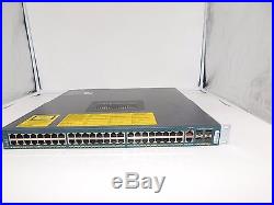 Cisco Ws-c4948- Ethernetswitch 48 Ports Managed
