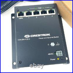 Crestron CEN-SW-POE-5 Surface Mountable 5-Port PoE Gigabit Ethernet Switch