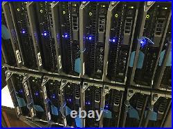 DELL M1000e BladeSystem incl16x M610 Server Blades 192 CPU Cores 512GB RAM ESXi