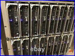 DELL M1000e BladeSystem incl16x M610 Server Blades 192 CPU Cores 512GB RAM ESXi