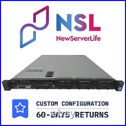 DELL PowerEdge R430 8SFF 2x E5-2698v4 2.2GHz =40 Cores 256GB H730 4xRJ45