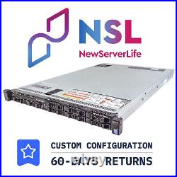 DELL PowerEdge R630 8SFF Server 2x E5-2667v3 3.2GHz =16 Cores 256GB H730 4xRJ45