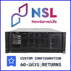 DELL PowerEdge R930 4x E7-8890v4 2.2GHz =96 Cores 256GB H730p PCIe 2xSFP+ RJ45