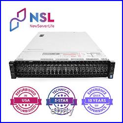 DELL R730XD Server 2x E5-2695v3 2.3GHz =28 Cores 384GB H730 2x 1.2TB SAS 4xRJ45
