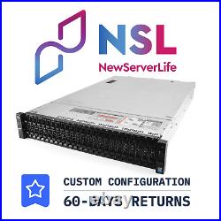 DELL R730XD Server 2x E5-2698v3 2.3GHz =32 Cores 512GB H730 8x Trays 4xRJ45