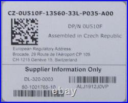 Dell Brocade 300 DL-320-0003 24-Port 8Gb FC SAN Switch 8-Ports Active + licenses
