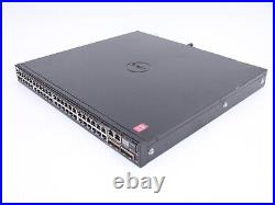 Dell N3048P 48 Port Gigabit PoE 10/100/1000 GbE 2x 10 GbE SFP+ Network Switch