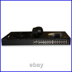 Dell Networking N1124P-ON 24P 1GbE 190W PoE+ 4P 10GbE SFP+ Switch