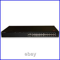 Dell Networking N1124P-ON 24P 1GbE 190W PoE+ 4P 10GbE SFP+ Switch