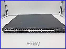 Dell PowerConnect 6248P 48-Port Layer 3 Gigabit PoE Switch with Rack Ears
