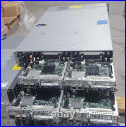 Dell PowerEdge C6300 C6320 2U 4 node server 24 x 2.5 4 x C6320 node 10GbE SFP+