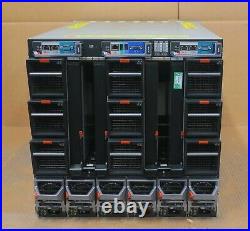 Dell PowerEdge M1000e Blade Chassis 6x M620 10x M600 Blade Servers +lots of spec