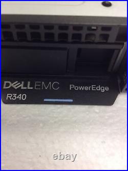 Dell PowerEdge R340 Server Xeon E-2224 16GB H330 Raid Dell Warranty 06/023, Rails