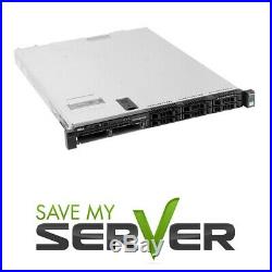 Dell PowerEdge R430 2.5 Server 2x E5-2620v3 2.4GHz 6C 32GB H330 RPS + 2 Trays
