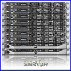 Dell PowerEdge R610 2 x SIX CORE 2.66GHZ X5650 48GB 2 X 500GB 1TB SERVER