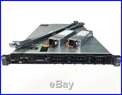 Dell PowerEdge R610 VMware Server Dual x5675 6-Core 3GHZ 64GB iDRAC 2x PWS Rails