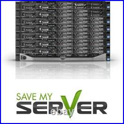 Dell PowerEdge R620 Server 2x 2.5GHz 12 Cores 64GB H710 4x 600GB