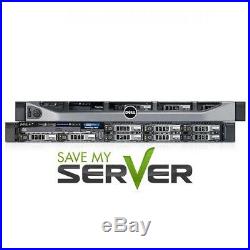 Dell PowerEdge R620 Server 2x E5-2620 2.0GHz 12 Cores 8GB H310 2x Trays