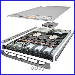 Dell PowerEdge R630 Server 2.20Ghz 24-Core 64GB 8x NEW 2TB SSD HBA330 Rails