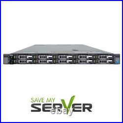 Dell PowerEdge R630 Server 2x 2698 V4 2.2GHz = 40Cores 256GB 10x 1.2TB SAS