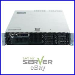 Dell PowerEdge R710 12-Core 2.5 Server 96GB RAM H700 DVD iDRAC6 + 2 Trays