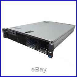 Dell PowerEdge R710 2.5 Server 2x 2.4 GHz Quad Core 32GB DVD iDRAC6 & 4 Trays