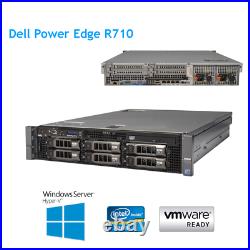 Dell PowerEdge R710 2x X5650 2.66GHz Six core 48GB RAM 8 x 2.5 Caddy H700