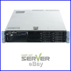 Dell PowerEdge R710 8-Core 2.5 Server 48GB RAM 2x146GB PERC6i DVD iDRAC6 1PS