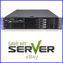 Dell PowerEdge R710 8 Cores 24GB RAM 5x 300GB SAS PERC6i DVD Server