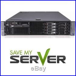 Dell PowerEdge R710 Server 2.26GHz 8-Cores 16GB RAM 2 + Trays PERC6i DVD