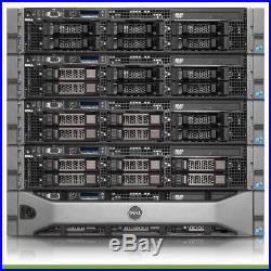 Dell PowerEdge R710 Server 2x X5570 2.93GHz 4-Core 96GB RAM 12TB STORAGE RAILS
