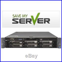 Dell PowerEdge R710 Virtualization Server 4-Core 128GB 6x300GB 15K 1.8TB PERC6i