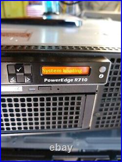 Dell PowerEdge R710Xeon X5680 144GB memory 2x 73GB 15K Drives. Guaranteed Works
